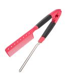 Angoily Folding Styling Comb - Smooth Straightener Hair Tool & Salon Wisking Comb for Women | Multipurpose Alloy Design | 23.5X3X2CM - Ideal for Shower & Everyday Use - Buy Online on SooperMarket.com