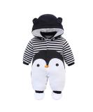 Baby Rompers with Footies Hat Set - Boys Girls Cotton Jumpsuit - Infant Winter Outfits (9-12 Months) - Buy Online on SooperMarket.com