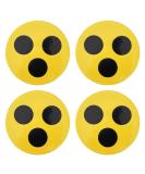 4 Pieces Blind Plug & Badge Set | Visual Impairment Help | 5.8 cm Diameter | International Shipping - Buy Online on SooperMarket.com