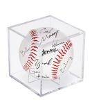 Acrylic Baseball Display Case - UV Protected, Clear Cube for Autographed Memorabilia (1) - Buy Online on SooperMarket.com