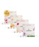 Waterdrop microdrink set |48 Waterdrop drops cubes - 4 fruity varieties |Sugar -free beverage powder |Taste for water |low in calories with valuable vitamins |Breath tablets |Water additive bestsellerset flair - Buy Online on SooperMarket.com