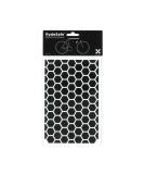 RydeSafe Reflective Decals - Hexagon Kit - Large Black - Buy Online on SooperMarket.com