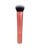 Real Techniques Expert Face Professional Foundation Makeup Brush for Even Streak Free Application, Dense Bristles For Buffing, Orange, 1 Count Expert Face Liquid Foundation Makeup Brush - Buy Online on SooperMarket.com