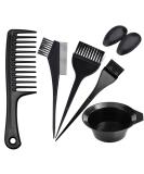 KEAIDUO 7pcs Hair Dye Coloring Kit - DIY Hair Dying Set for Home Salon - Buy Online on SooperMarket.com