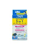 API 5-in-1 Test Strips Freshwater and Saltwater Aquarium Test Strips 25-Count Box 25-Count Aquarium Water Testing - Buy Online on SooperMarket.com