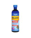 API MELAFIX Fish Remedy, Contains Natural Tea Tree Extract to heal Bacterial infections, Repair fins, ulcers & Open Wounds, Use When Treating Infection or to Prevent Disease Outbreak When Adding Fish 16-Ounce Freshwater - Buy Online on SooperMarket.com