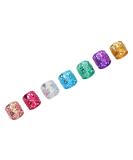 100PC Dreadlocks Pearls - Colorful Aluminum Hair Braid Decorations & Jewelry Accessories for Stylish Hairstyles - Buy Online on SooperMarket.com