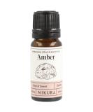 Nikura Amber Fragrance Oil - 10ml | Perfect for Soap Making Candle Making Wax Melts Diffuser | Great for use in Bath Bombs Perfume Oil Perfume Scents Potpourri | Vegan & UK Made - Buy Online on SooperMarket.com
