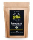 Biotiva Flaxseed Flour Organic 250g - Flax Plant - Low Carb Flour - Gluten-Free Soy-Free Lactose-Free - Certified and Controlled in Germany. - Buy Online on SooperMarket.com