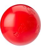 Boomer Ball - almost indestructible dog ball swims on the water ideal for movement -loving and energetic dogs robust & durable dog toys (size 25cm blue or red) - Buy Online on SooperMarket.com