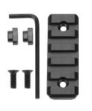 OKBY Mlok Picatinny Rail - M-LOK Rail Section 3/5/9/11 Metal Picatinny/Weaver Rail Set Accessories (Size : 5-Slot) - Buy Online on SooperMarket.com