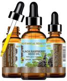 100% Pure Black Raspberry Seed Oil - Natural Cold Pressed Carrier Oil for Skin Hair Lips & Nails - 1 Fl. oz (30 ml) - High Antioxidant - Buy Online on SooperMarket.com