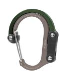 Gear AID HEROCLIP Carabiner Clip and Hook (Medium) for Camping, Backpack, and Garage Forest Green Medium - Buy Online on SooperMarket.com