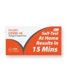 iHealth COVID-19 Antigen Rapid Test 1 Pack 2 Tests Total FDA EUA Authorized OTC at-Home Self Test Results in 15 Minutes with Non-invasive Nasal Swab Easy to Use & No Discomfort - Buy Online on SooperMarket.com
