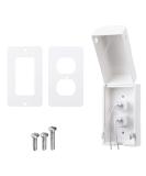 Bates - Baby Safety Outlet Cover Box  Outlet Covers Baby Proofing  Plug Covers for Electrical Outlets  Baby Proof Outlet Covers  Socket Covers for Outlets  Child Proof Outlet Cover  Outlet Box Cover - Buy Online on SooperMarket.com