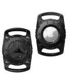 2 Pack Airtag case waterproof - OneOnta Airtag dog - Airtag dog collar - Airtag collar dog - Apple Airtag dog - Airtag pendant dog - Air day dog for dog cat collar (width 2.5cm) 2 pack black - Buy Online on SooperMarket.com