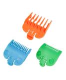 3 Professional Hair Clipper Guards Cutting Guides Fits for Most Wahl Clippers, Color Coded Clipper Combs Replacement - Guard Number: #1/2, #1 and #1 1/2 (Length: 1/16 inch, 1/8 inch and 3/16 inch) - Buy Online on SooperMarket.com