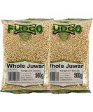 Seelans Fudco Whole Juwar | 500G | Sorghum Whole | Whole Sorghum Millet | Whole Grains | High Protein | Cholam | Millet Grains | Indian Origin | Each 500g | Pack Of 2 - Buy Online on SooperMarket.com