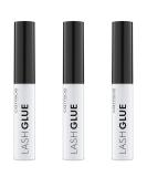 Catrice Lash Glue eyelash glue transparent and long-lasting fake lashes accessories No. 010 set of 3 (3 x 4.7 ml) 5 ml (pack of 3) - Buy Online on SooperMarket.com