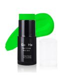 Go Ho Water Based Light Green Face Paint Stick 1.06 Oz - Washable Cream Body Paint for Grinch Costume Makeup, Theater, Halloween, SFX Cosplay - Adults & Children - Buy Online on SooperMarket.com