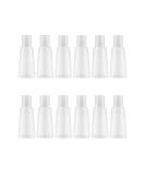 Buy 12 Pack 1 oz Empty Bottles with Flip Cap - INNOLIFE 30ml Refillable Travel Size Bottles for Liquid Lotions & Creams - Perfect for Hand Sanitizer | Fast International Shipping - Buy Online on SooperMarket.com