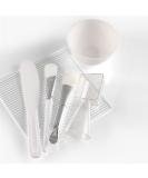 DIY Facial Mask Tool Kit - 5 in 1 Mixing Bowl Set with Silicone Brush & Measuring Cup for Clay Masks - Buy Online on SooperMarket.com