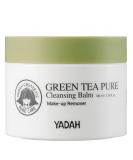 YADAH Green Tea Cleansing Balm Makeup Remover - 3.4 Fl Oz - Gentle Face Wash for Sensitive Skin - Fragrance-Free Double Cleanse Formula - Buy Online on SooperMarket.com