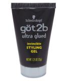 got2b Ultra Glued Invincible Styling Gel 1.25 oz (12 Pack) - Strong Hold Hair Gel - Buy Online on SooperMarket.com