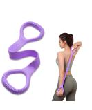Figure 8 Fitness Resistance Band, Arm|Back Training Elastic Ropes - Pure Barre Workout Chest Arm and Shoulder Stretch Bands Exercise Equipment for Physical Therapy,Yoga,Pilates,Stretching - Buy Online on SooperMarket.com