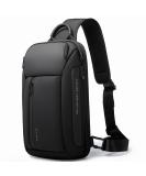 BANGE Sling Bag Waterproof Men's Chest Bag Shoulder bags Crossbody Sling Backpack for Men 7566black - Buy Online on SooperMarket.com