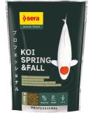 Sera Koi Professional |Spring/autumn feed 2200 g |Easily digestible below 17 C |Strengthens immune system |Co-extrusion procedure |Prevention of illness |Optimal winter preparation for pond fish 2.2 g (1 Pack) - Buy Online on SooperMarket.com