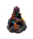 Aihotim Coral Aquarium Reef Decoration - Resin Fish Tank Mountain Cave Ornament for Betta Fish - Buy Online on SooperMarket.com