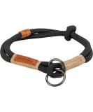 Trixie Zug -Stop Dog Halison Be Nordic L Black/Sand - Comfortable dog collar for large dogs with train limitation - Robust & Elegant - 17285 Black/Sand L - Buy Online on SooperMarket.com