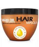 Argan Oil Hair Mask - Deep Conditioner Sulfate Free for Dry or Damaged Hair with Jojoba Kernel Oil Aloe Vera Collagen and Keratin - Buy Online on SooperMarket.com