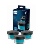 Philips Quick Clean Pod Replacement Cartridge for Electric Shaver, 3-Pack, Up to 9 Months Hygienic Shaving, Quick Clean Pod Compatible - CC13/50 - Buy Online on SooperMarket.com