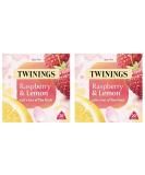 Twinings Raspberry & Lemon Tea Bags 20 each (Pack of 2) - Buy Online on SooperMarket.com