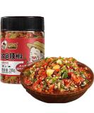 Color Chili Sauce homemade seasoning Hunan hot&spicy green and red chili peppers ickled vegetables Hot pot dipped in sauce pmixed noodle sauce Hunan specialty condiment (Color Chili Sauce 280g 3can) Color Chili Sauce 280g 3can - Buy Online on SooperMarket.com