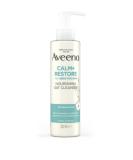 Aveeno Face CALM+RESTORE Nourishing Oat Cleanser Gently Cleanses For Sensitive Skin With Prebiotic Oat and Calming Feverfew Fragrance Free 200ml - Buy Online on SooperMarket.com