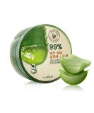 the SAEM Jeju Fresh Aloe Soothing Gel 10.1 fl.oz. (300ml) - 99% Aloe Vera, Hydrates & Dry, Itchy & Damaged Skin - Buy Online on SooperMarket.com