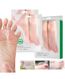 BOMPOW Olive Scented Foot Peel Socks - Soft Baby Feet in 3-7 Days - 2 Pairs - Buy Online on SooperMarket.com