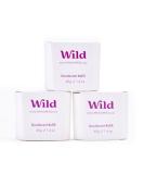 Wild - Natural Refillable Deodorant - Coconut & Vanilla Refill Trio Pack - Vegan & Eco-Friendly - Aluminium Free - Long Lasting Protection - 100% Natural Ingredients - 3 Pack of 40g Refills Coconut & Vanilla 40 g (Pack of 3) - Buy Online on SooperMarket.com