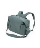 Stokke Xplory X Wrap Pocket | Versatile Shoulder Bag & Backpack | UPF 50+ Water-Repellent Easy to Clean - Cool Teal - Buy Online on SooperMarket.com