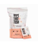 MightyGood. Wipe That Tush On-The-Go Flushable Wet Wipes - 1 Pack, 30 Wipes - Individually Wrapped Extra-Large Wipes with Aloe - Hypoallergenic & Unscented - Septic and Sewer Safe 30 Count (Pack of 1) - Buy Online on SooperMarket.com