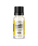 Foodie Flavours Natural Banana Flavouring High Strength - 15ml Banana 15 ml (Pack of 1) - Buy Online on SooperMarket.com