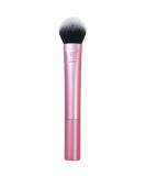 Real Techniques Tapered Cheek Makeup Brush, For Blush, Highlighter, Loose or Pressed Powder, Soft Bristles, Precise Makeup Application, Aluminum Handle, Cruelty Free, 1 Count - Buy Online on SooperMarket.com