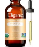 Cliganic Organic Argan Oil, 100% Pure | for Hair, Face & Skin | Cold Pressed Carrier Oil, Imported from Morocco Argan 2 Fl Oz (Pack of 1) - Buy Online on SooperMarket.com