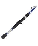 KastKing Compass Telescopic Fishing Rod Combo - 6'0 Medium Cast - Stainless Guides, Ceramic Rings, 4+1BB Reel - Easy Travel Packing to 17 - Buy Online on SooperMarket.com