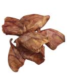 Pawkaboo Natural Dog Treat - Pigs Ears for Small Breed Dogs 25g - 35g Each (20) - 100% Natural Healthy Dog Treat Chew Puppy Snack - Buy Online on SooperMarket.com