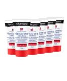 Neutrogena Norwegian Formula Hand Cream - Unscented 6x50ml | Best for Very Dry Hands - International Shipping Available - Buy Online on SooperMarket.com