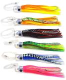 ANCLLO 6pcs Tuna Mahi Dolphin Durado Wahoo Octopus Fishing Lures for Freshwater and Saltwater - Buy Online on SooperMarket.com